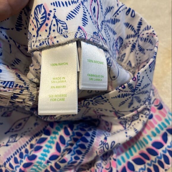 Lilly Pulitzer  Neilah Shorts in Resort White Time to Shine Engineered.Size XXS - Picture 11 of 14